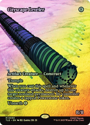 Cityscape Leveler (Borderless)\nAvatar: The Last Airbender Eternal Variants\nSingle\nMagic The Gathering