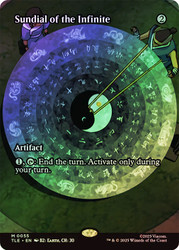 Sundial of the Infinite (Borderless)\nAvatar: The Last Airbender Eternal Variants\nSingle\nMagic The Gathering