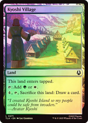 Kyoshi Village\nAvatar: The Last Airbender\nSingle\nMagic The Gathering