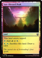 Sun-Blessed Peak\nAvatar: The Last Airbender\nSingle\nMagic The Gathering