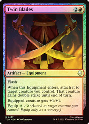 Twin Blades\nAvatar: The Last Airbender\nSingle\nMagic The Gathering