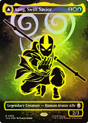 Aang, Swift Savior // Aang and La, Ocean's Fury (Neon Ink)
Avatar: The Last Airbender
Single
Magic: The Gathering