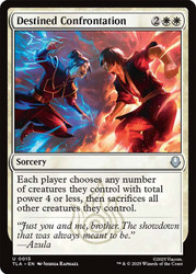 Destined Confrontation\nAvatar: The Last Airbender\nSingle\nMagic The Gathering
