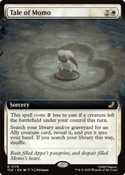 Tale of Momo (Extended Art)\nAvatar: The Last Airbender Eternal Variants\nSingle\nMagic The Gathering