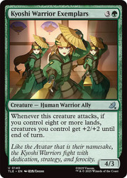 Kyoshi Warrior Exemplars\nAvatar: The Last Airbender Eternal\nSingle\nMagic The Gathering
