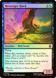 Messenger Hawk\nAvatar: The Last Airbender\nSingle\nMagic The Gathering