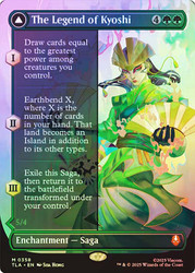 The Legend of Kyoshi // Avatar Kyoshi (Borderless)\nAvatar: The Last Airbender - Variants\nSingle\nMagic The Gathering