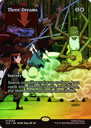 Three Dreams (Borderless)\nAvatar: The Last Airbender Eternal Variants\nSingle\nMagic The Gathering