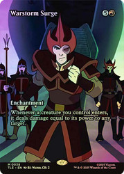 Warstorm Surge (Borderless)\nAvatar: The Last Airbender Eternal Variants\nSingle\nMagic The Gathering