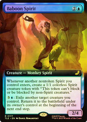 Baboon Spirit (Extended Art)\nAvatar: The Last Airbender Eternal Variants\nSingle\nMagic The Gathering