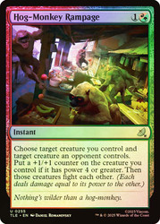 Hog-Monkey Rampage\nAvatar: The Last Airbender Eternal\nSingle\nMagic The Gathering