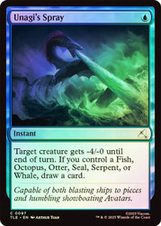 Unagi's Spray\nAvatar: The Last Airbender Eternal\nSingle\nMagic The Gathering