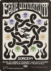 Eerie Ultimatum (Secret Lair Countdown) (Full Art)\nPromo: General\nSingle\nMagic The Gathering