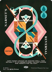 Narset's Reversal (Secret Lair Countdown) (Borderless)\nPromo: General\nSingle\nMagic The Gathering