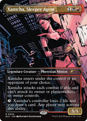 Xantcha, Sleeper Agent (Secret Lair Countdown) (#024) (Borderless)\nPromo: General\nSingle\nMagic The Gathering