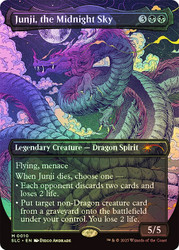 Junji, the Midnight Sky (Secret Lair Countdown) (Borderless)\nPromo: General\nSingle\nMagic The Gathering