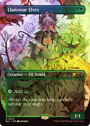 Llanowar Elves (Secret Lair Countdown) (#012) (Borderless)\nPromo: General\nSingle\nMagic The Gathering