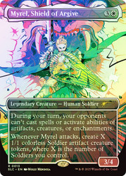 Myrel, Shield of Argive (Secret Lair Countdown) (Borderless)\nPromo: General\nSingle\nMagic The Gathering