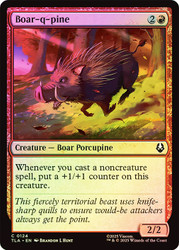 Boar-q-pine\nAvatar: The Last Airbender\nSingle\nMagic The Gathering