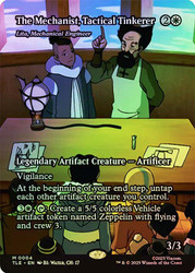 Lita, Mechanical Engineer (The Mechanist, Tactical Tinkerer) (Borderless)\nAvatar: The Last Airbender Eternal Variants\nSingle\nMagic The Gathering