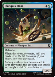 Platypus-Bear\nAvatar: The Last Airbender\nSingle\nMagic The Gathering