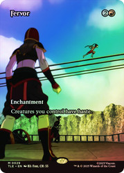 Fervor (Borderless)\nAvatar: The Last Airbender Eternal Variants\nSingle\nMagic The Gathering