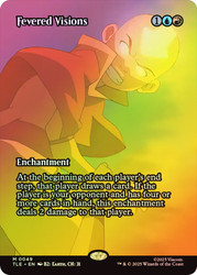 Fevered Visions (Borderless)\nAvatar: The Last Airbender Eternal Variants\nSingle\nMagic The Gathering