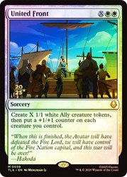 United Front (Prerelease) (Avatar: The Last Airbender)
Promo
Single
Magic: The Gathering