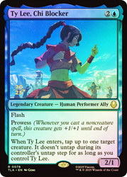 Ty Lee, Chi Blocker (Prerelease) (Avatar: The Last Airbender)
Promo
Single
Magic: The Gathering