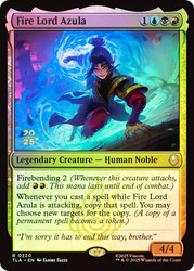 Fire Lord Azula (Prerelease) (Avatar: The Last Airbender)
Promo
Single
Magic: The Gathering