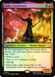 Zuko, Conflicted (Prerelease) (Avatar: The Last Airbender)
Promo
Single
Magic: The Gathering