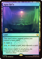 Agna Qel'a (Prerelease) (Avatar: The Last Airbender)
Promo
Single
Magic: The Gathering