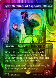 Gray Merchant of Asphodel (Secret Lair Countdown) (#034)
Secret Lair Drop
Single
Magic: The Gathering