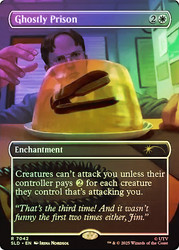 Ghostly Prison (The Office) (#7042)
Secret Lair Drop
Single
Magic: The Gathering