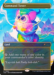 Command Tower (Furby) (#7064)
Secret Lair Drop
Single
Magic: The Gathering