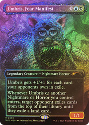 Umbris, Fear Manifest (Furby) (Secret Lair) (#2339)
Secret Lair Drop
Single
Magic: The Gathering