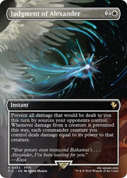 Judgment of Alexander
FINAL FANTASY Commander
Single
Magic: The Gathering