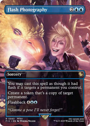 Flash Photography
FINAL FANTASY Commander
Single
Magic: The Gathering