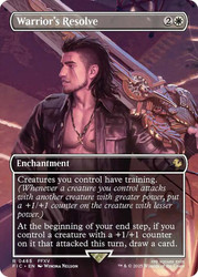 Warrior's Resolve
FINAL FANTASY Commander
Single
Magic: The Gathering