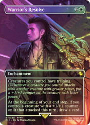 Warrior's Resolve
FINAL FANTASY Commander
Single
Magic: The Gathering