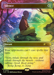 Silence (Avatar: The Last Airbender) (#2300)
Secret Lair Drop
Single
Magic: The Gathering