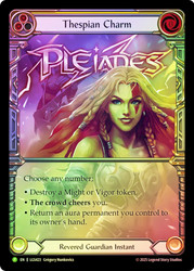 Thespian Charm (World Premier)
Promotional Cards
Single
Flesh and Blood