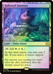 Hallowed Fountain
Lorwyn Eclipsed
Single
Magic: The Gathering