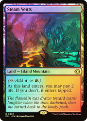 Steam Vents
Lorwyn Eclipsed
Single
Magic: The Gathering