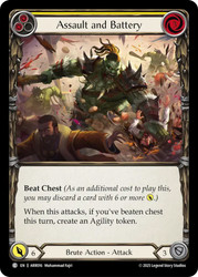 Assault and Battery (Yellow)
Armory Deck: Rhinar
Single
Flesh and Blood