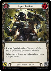 Alpha Instinct
Armory Deck: Rhinar
Single
Flesh and Blood