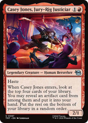 Casey Jones, Jury-Rig Justiciar
Teenage Mutant Ninja Turtles
Single
Magic: The Gathering