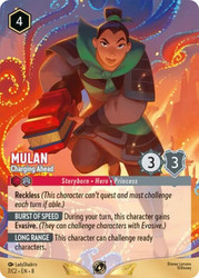 Mulan - Charging Ahead (Challenge) (#007)
Promotional Cards
Single
Lorcana