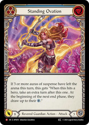 Standing Ovation (CC Tag)
Armory Deck: Pleiades
Single
Flesh and Blood