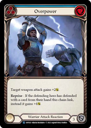 Overpower
Dorinthea Blitz Deck
Single
Flesh and Blood